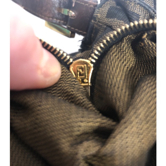 Vintage Fendi Zucca Mama Bag Authentic Monogram - Picture 12 of 16